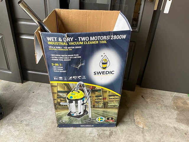 Swedic industriële stofzuiger - afbeelding 6 van  7