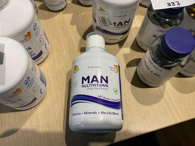 Swedish nutra man multivitamine (2x) - afbeelding 1 van  3