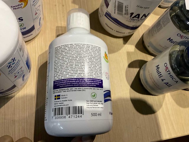 Swedish nutra man multivitamine (2x) - afbeelding 3 van  3