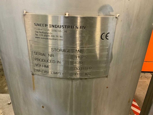 Sweep industries bv verticale opslagmengtank (3x) - afbeelding 6 van  6