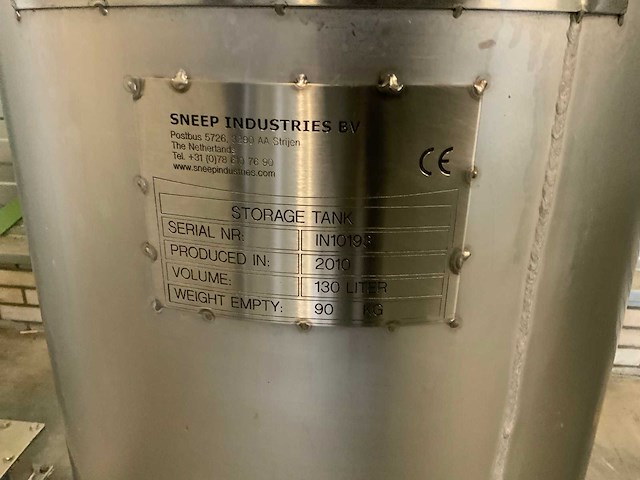 Sweep industries bv verticale opslagmengtank (3x) - afbeelding 3 van  6