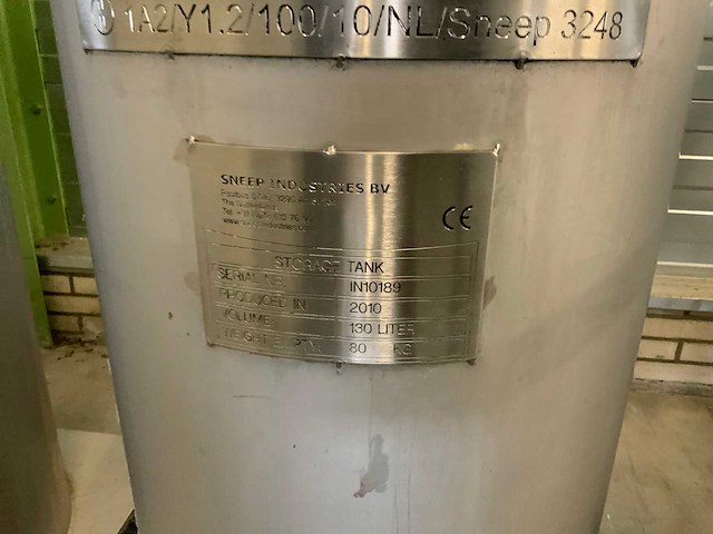 Sweep industries bv verticale opslagmengtank (3x) - afbeelding 4 van  6