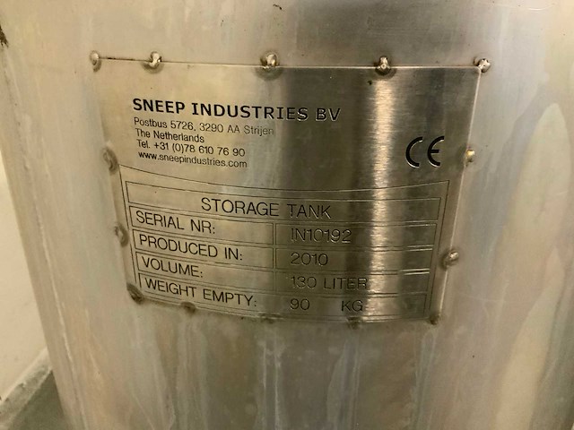 Sweep industries bv verticale opslagmengtank (3x) - afbeelding 5 van  6