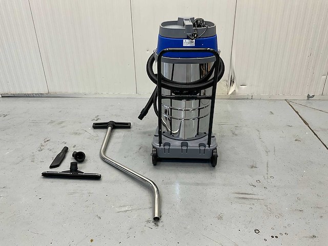 Sweeper en industriële stofzuiger nat/droog 100l - 3600w - afbeelding 1 van  4