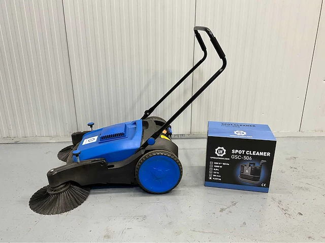 Sweeper veegmachine en stoomreiniger 1200w - 2 extra borstels - 2 tanks ultra force equipment - afbeelding 33 van  39