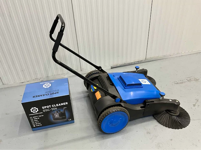 Sweeper veegmachine en stoomreiniger 1200w - 2 extra borstels - 2 tanks ultra force equipment - afbeelding 6 van  39