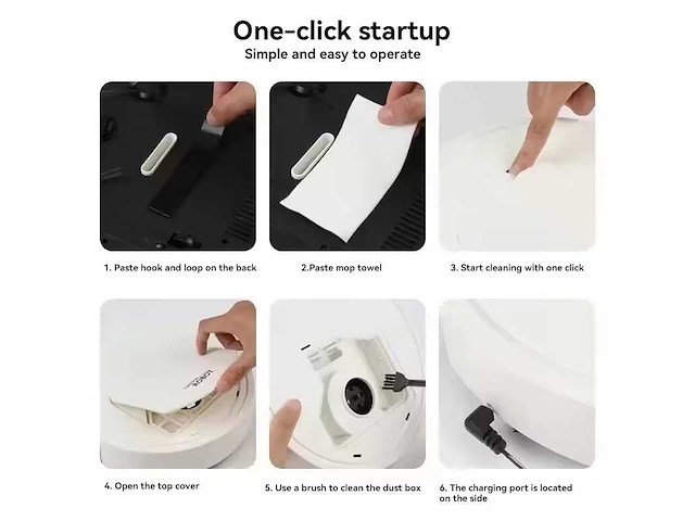 Sweeping robot stofzuiger (10x) - afbeelding 7 van  7