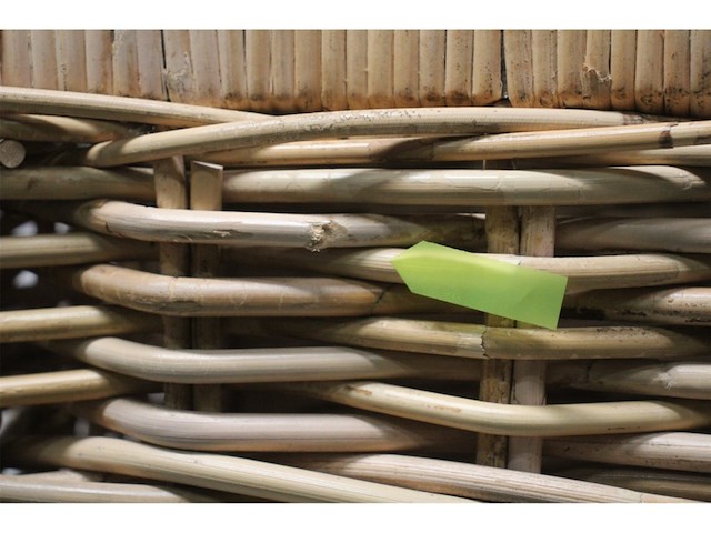 Sweet living rieten wasmand dubbel naturel - afbeelding 4 van  4