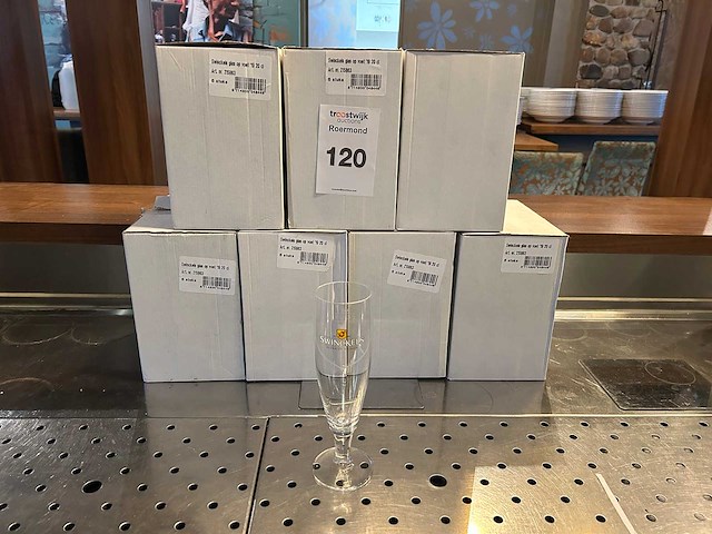 Swinckels - 20 cl - doos met bierglazen (6pcs) (7x) - afbeelding 1 van  4