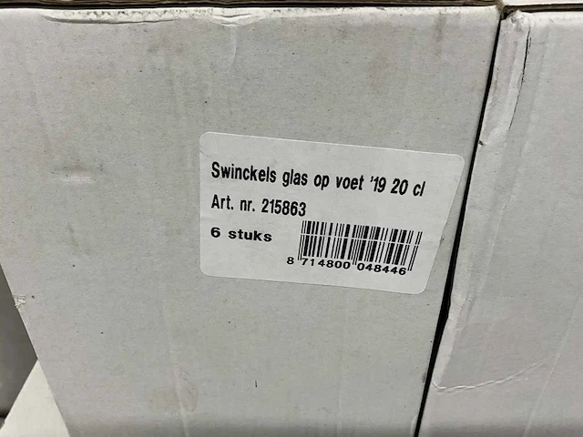 Swinckels - bierglas (42x) - afbeelding 3 van  3