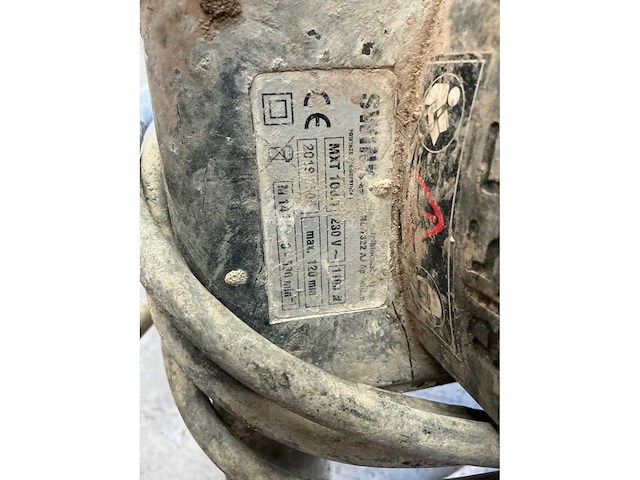 Swinko mxt 100.1 betonmixer - afbeelding 3 van  3