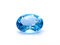 Swiss blue topaas circa 2.50 carat - afbeelding 2 van  3