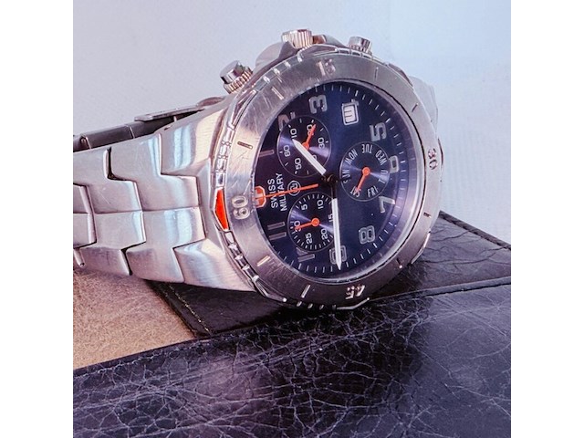 Swiss military ‘alpine’ model horloge - afbeelding 7 van  8