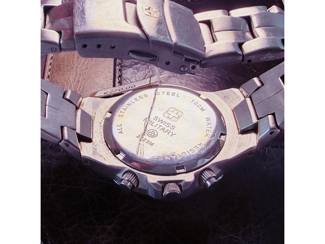 Swiss military ‘alpine’ model horloge - afbeelding 8 van  8