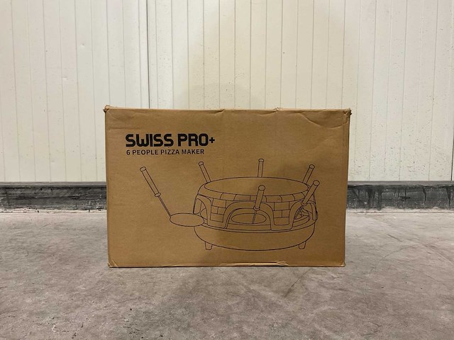 Swiss pro+ - 6 people pizza maker - 6 persoons tafel pizza maker - afbeelding 7 van  13