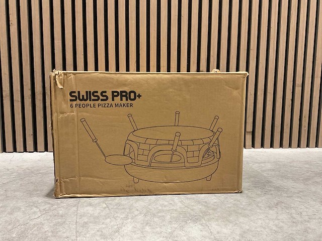 Swiss pro+ - 6 people pizza maker - 6 persoons tafel pizza maker - afbeelding 12 van  13