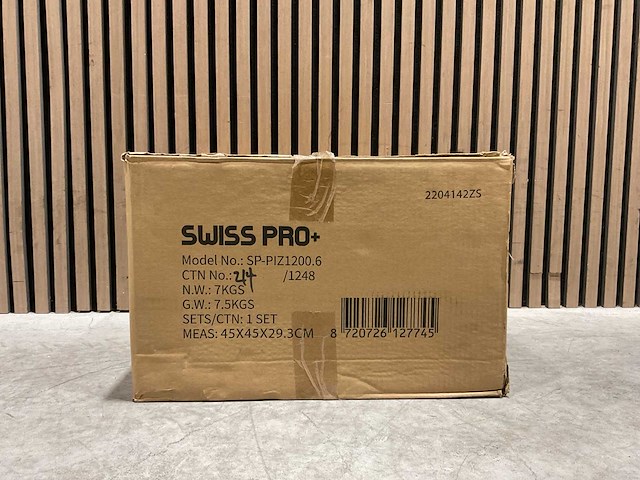 Swiss pro+ - 6 people pizza maker - 6 persoons tafel pizza maker - afbeelding 5 van  5