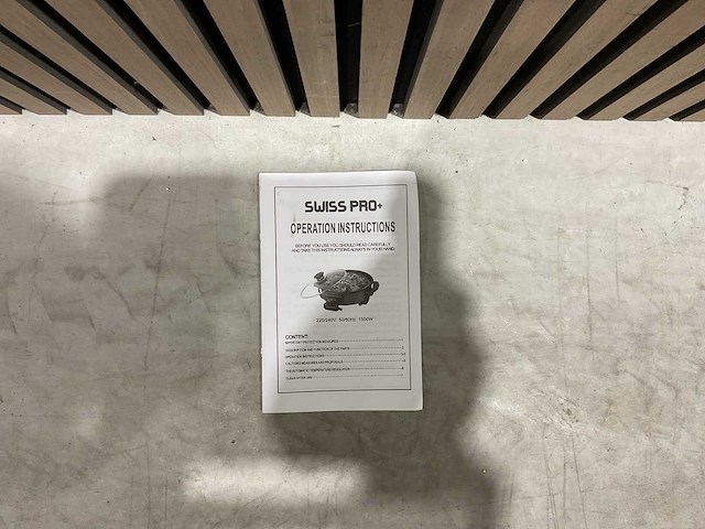 Swiss pro+ - electric pizza pan - kitchen machine - afbeelding 2 van  12