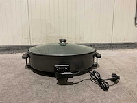 Swiss pro+ - electric pizza pan - kitchen machine - afbeelding 1 van  12
