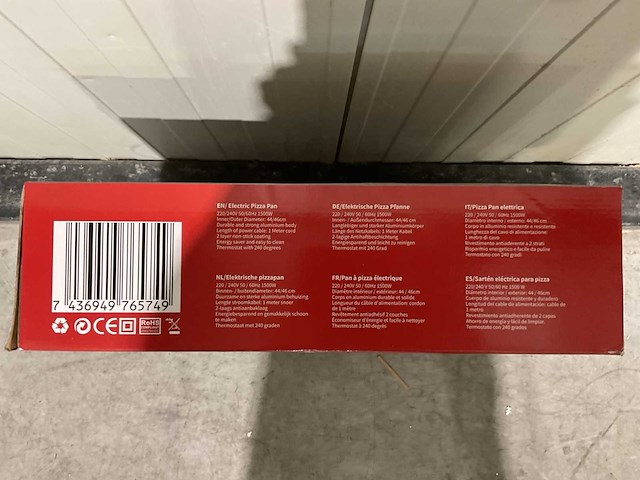 Swiss pro+ - electric pizza pan - kitchen machine - afbeelding 8 van  12