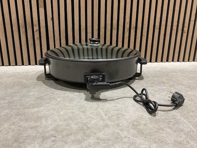 Swiss pro+ - electric pizza pan - kitchen machine - afbeelding 3 van  12