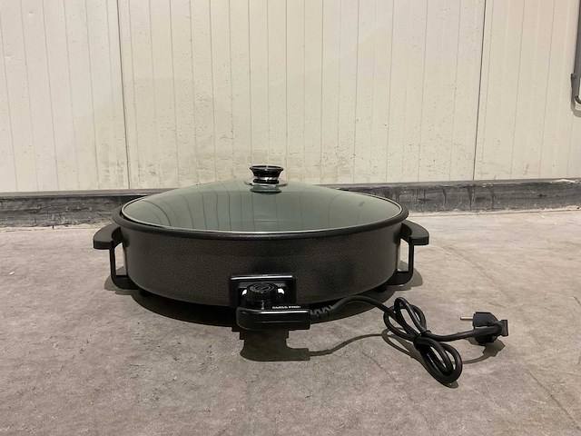 Swiss pro+ - electric pizza pan - kitchen machine - afbeelding 1 van  12