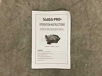 Swiss pro+ - electric pizza pan - kitchen machine - afbeelding 9 van  12