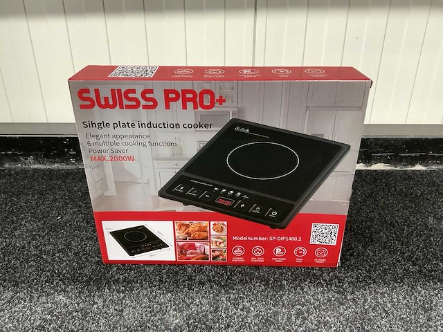 Swiss pro+ - sp-dip1400.2 - inductiekookplaat - afbeelding 1 van  9