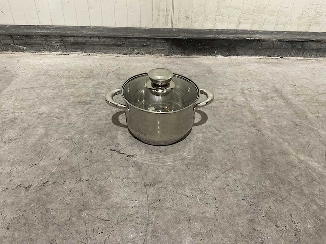 Swiss pro+ 12 pcs 201 stainless steel cookware set keukengerei - afbeelding 6 van  10