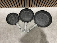 Swiss pro+ 3 pcs frying pan set keukengerei - afbeelding 4 van  4