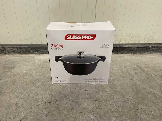 Swiss pro+ 34cm casserole keukengerei - afbeelding 1 van  4