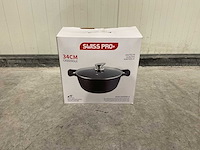 Swiss pro+ 34cm casserole keukengerei - afbeelding 1 van  4