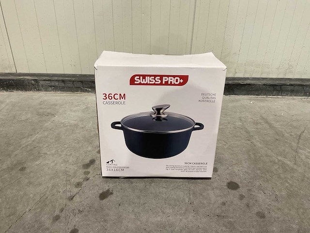 Swiss pro+ 36cm casserole keukengerei - afbeelding 1 van  5