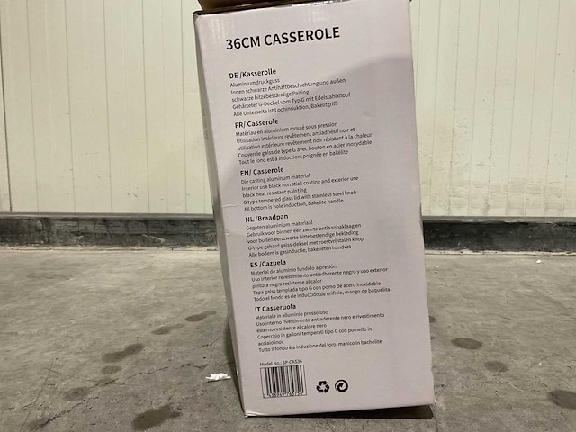 Swiss pro+ 36cm casserole keukengerei - afbeelding 2 van  5