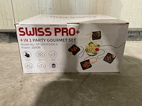 Swiss pro 4 in 1 party gourmet set 4 in 1 party gourmet set - afbeelding 1 van  10