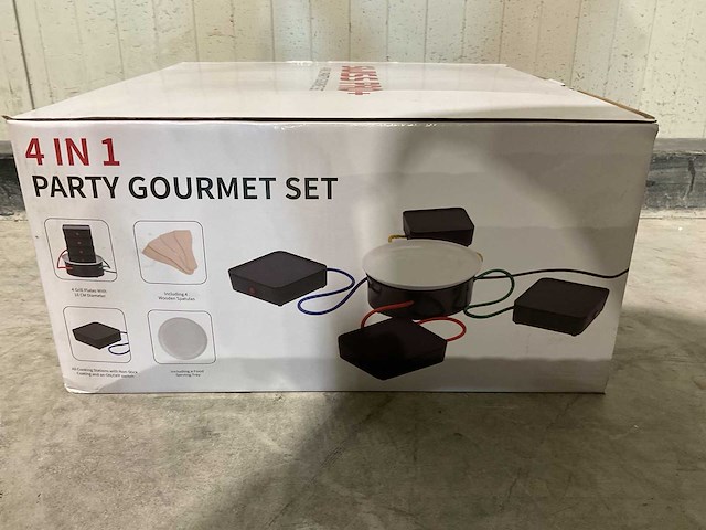 Swiss pro 4 in 1 party gourmet set 4 in 1 party gourmet set - afbeelding 4 van  10