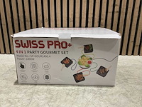 Swiss pro 4 in 1 party gourmet set 4 in 1 party gourmet set - afbeelding 8 van  10