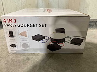 Swiss pro 4 in 1 party gourmet set 4 in 1 party gourmet set - afbeelding 2 van  2