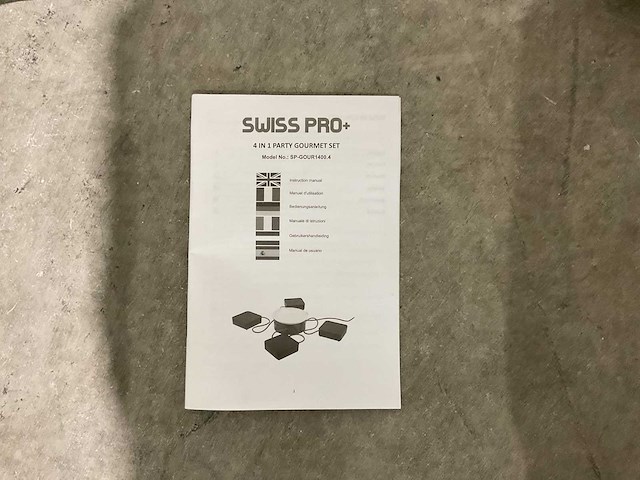 Swiss pro 4 in 1 party gourmet set 4 in 1 party gourmet set - afbeelding 5 van  9