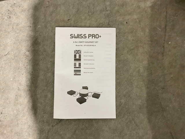 Swiss pro 4 in 1 party gourmet set - afbeelding 6 van  10