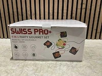 Swiss pro 4 in 1 party gourmet set - afbeelding 8 van  10