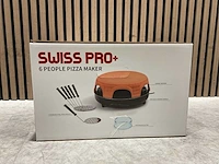 Swiss pro+ 6 persoons tafel pizza maker - afbeelding 4 van  13