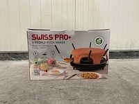 Swiss pro+ 6 persoons tafel pizza maker - afbeelding 8 van  13