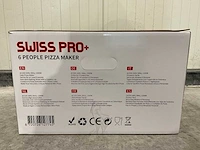 Swiss pro+ 6 persoons tafel pizza maker - afbeelding 9 van  13