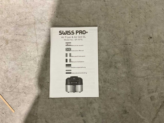 Swiss pro+ air fryer & air grill keukenmachine - afbeelding 3 van  12