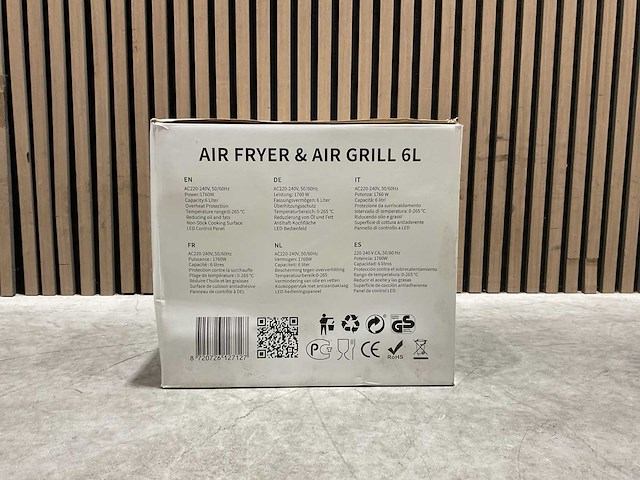Swiss pro+ air fryer & air grill keukenmachine - afbeelding 9 van  12
