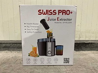 Swiss pro+ juice extractor sp-pej1000 keukenmachine - afbeelding 3 van  6
