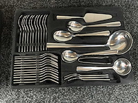 Swiss pro+ koffer 72 pcs keuken bestek set - afbeelding 5 van  7