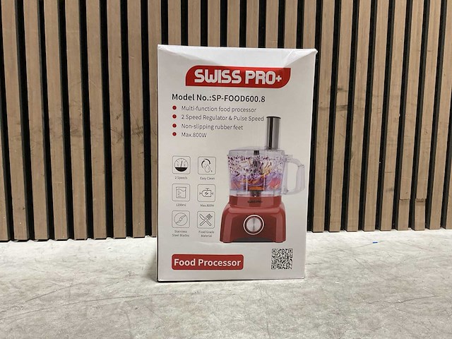 Swiss pro multi-function food processor keukenmachines & mixers - afbeelding 5 van  6