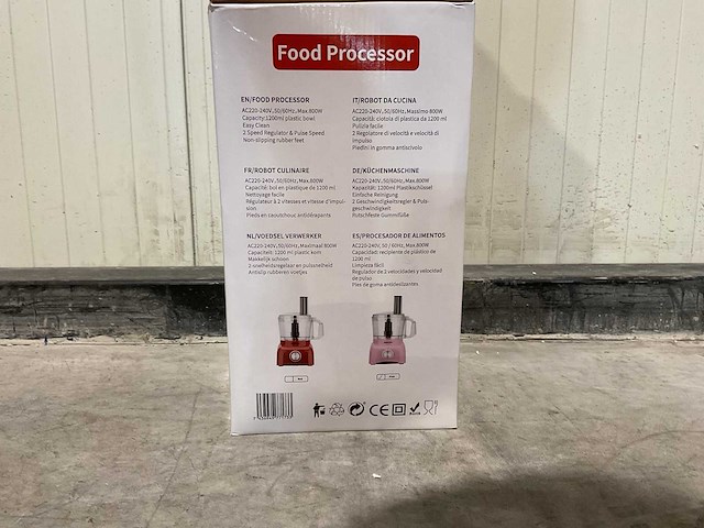 Swiss pro multi-function food processor keukenmachines & mixers - afbeelding 4 van  10